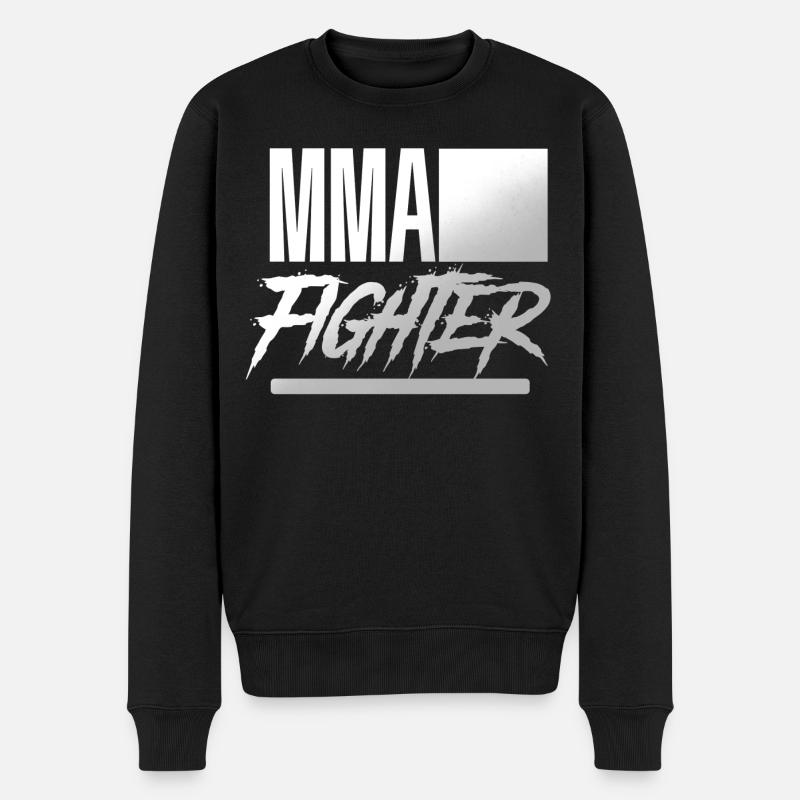 MMA Fighter - Pull Premium bio Homme - noir
