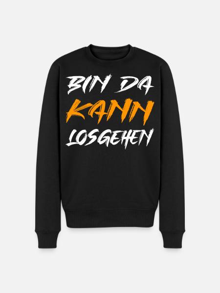 I'm ready to go - Men's Premium Organic Jumper - black