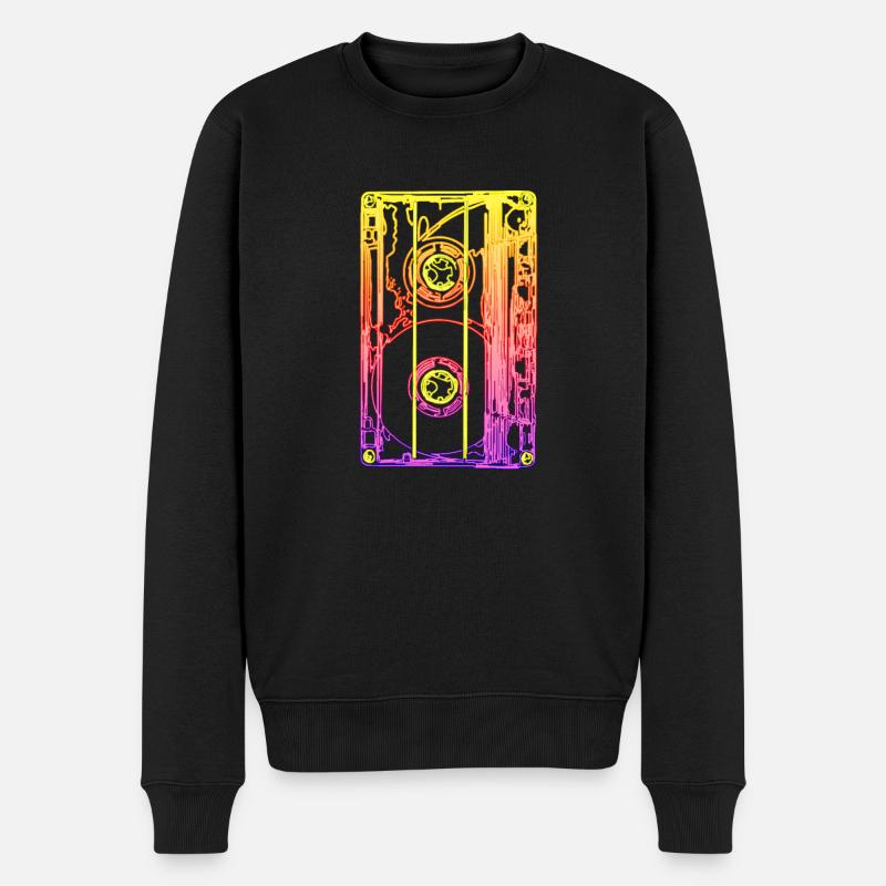 Fête des années 80 - Pull Premium bio Homme - noir