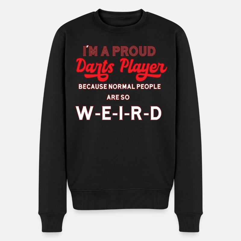 Fléchettes fléchettes - Pull Premium bio Homme - noir