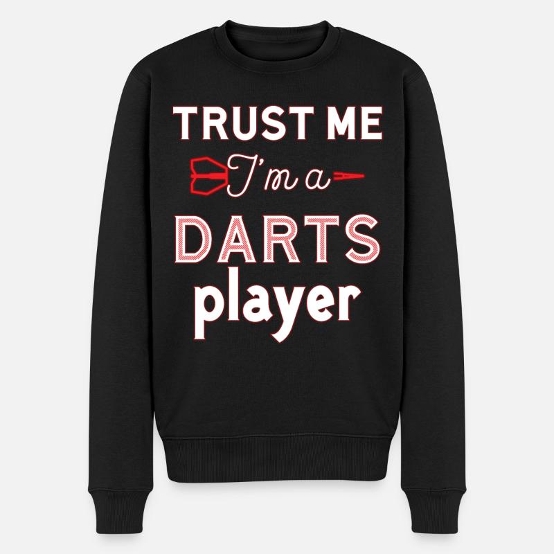 Fléchettes fléchettes - Pull Premium bio Homme - noir