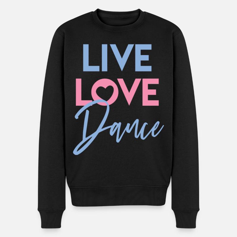 danse - Pull Premium bio Homme - noir