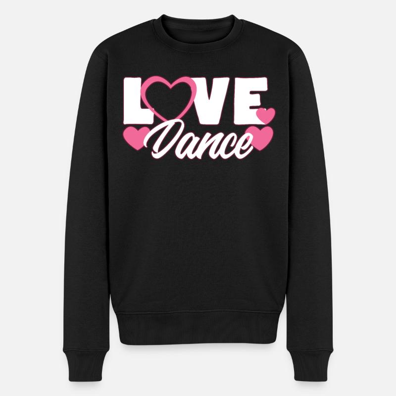 danse - Pull Premium bio Homme - noir