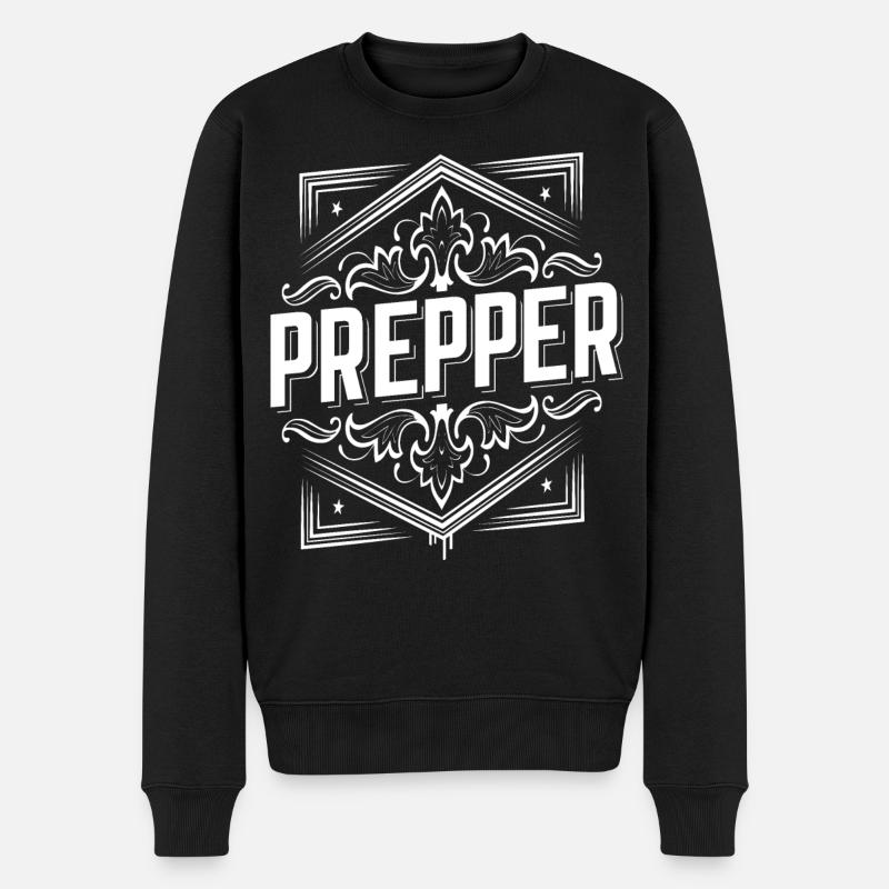 prepper survival apocalypse apocalypse - Pull Premium bio Homme - noir