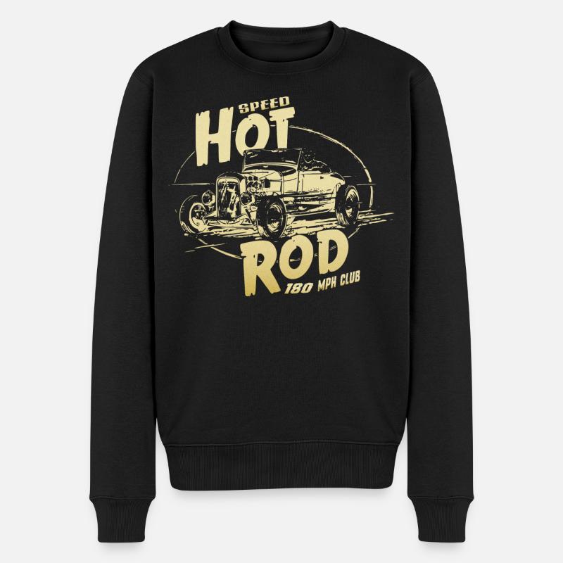 Garage Hot Rod V8 - Pull Premium bio Homme - noir