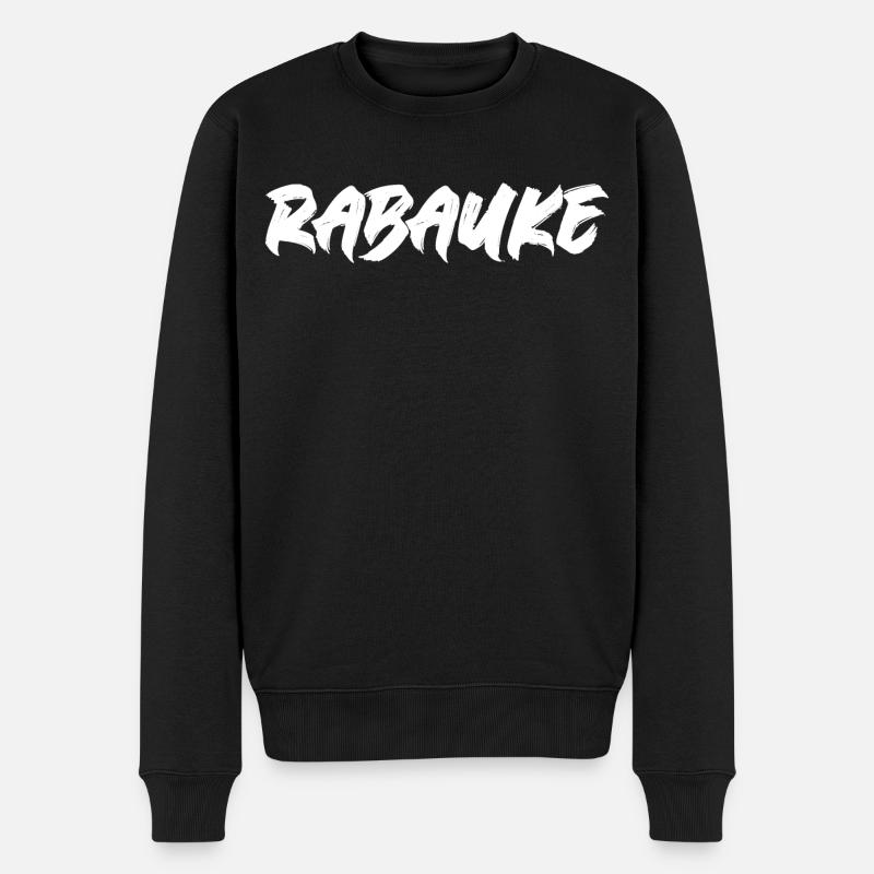 Rabauke n1 - Pull Premium bio Homme - noir