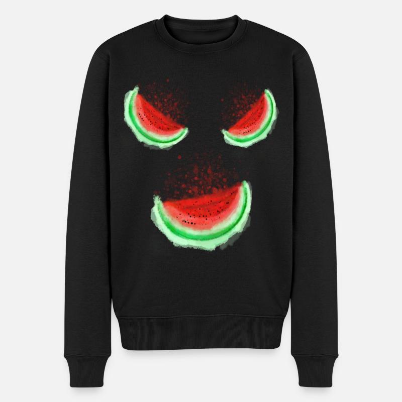 Sourire de melon - Pull Premium bio Homme - noir
