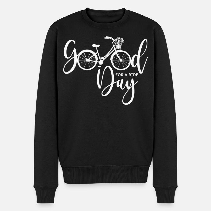 Bicyclette - Pull Premium bio Homme - noir