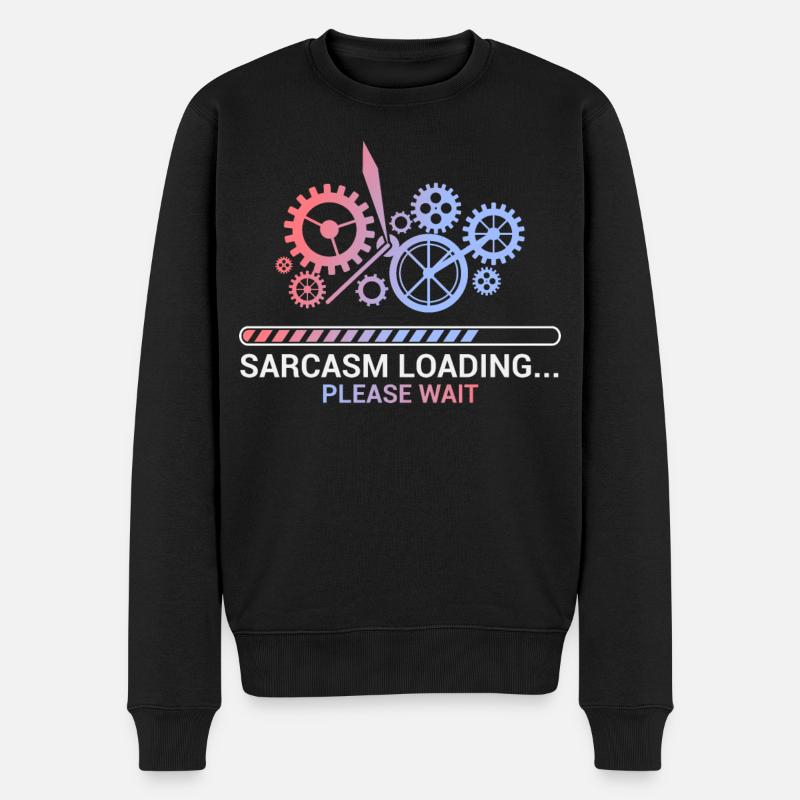 ordinateur - Pull Premium bio Homme - noir