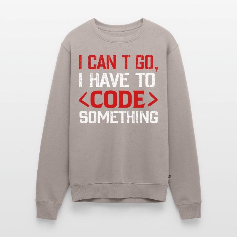 Programmer , Nerd , Computer Code Men's Premium Organic Jumper