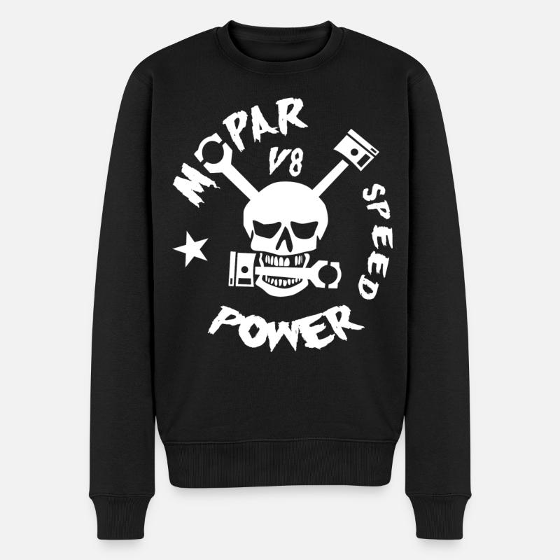 Puissance Mopar V8 - Pull Premium bio Homme - noir