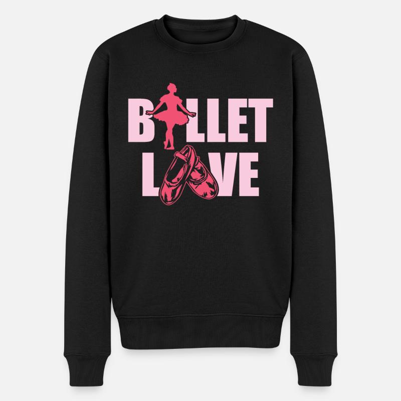 ballet - Pull Premium bio Homme - noir