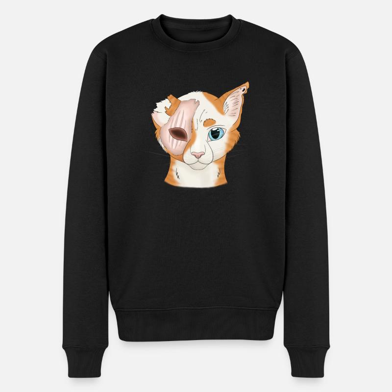 Coeur de Lumière - Warrior Cats - Pull Premium bio Homme - noir