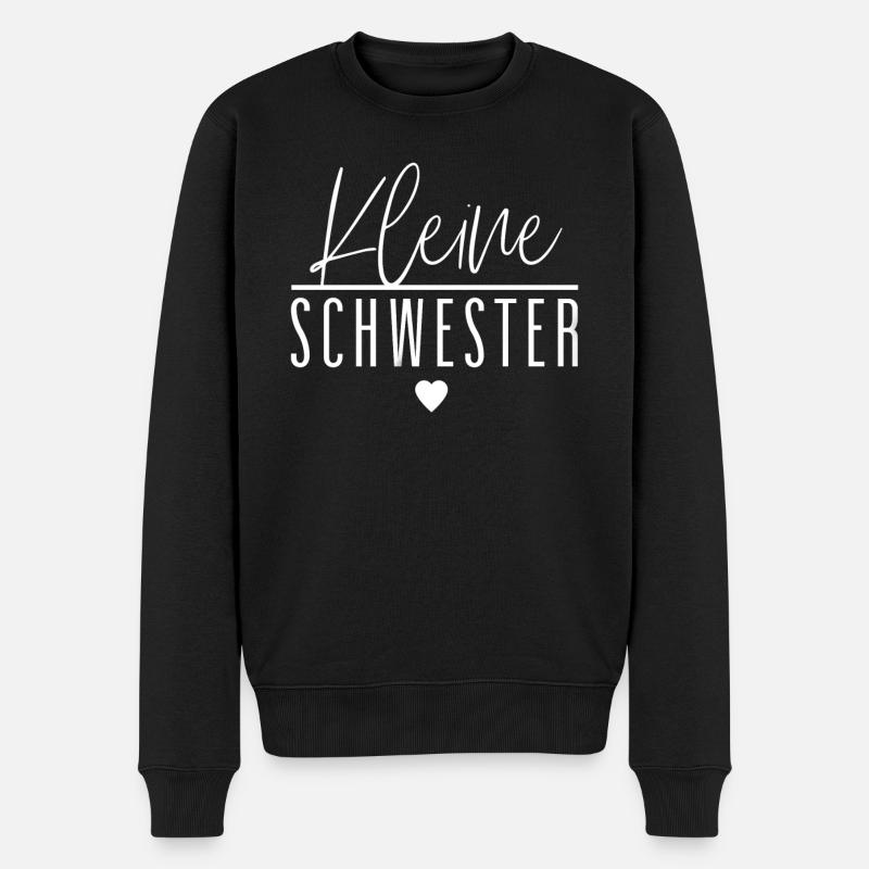 Petite soeur - Pull Premium bio Homme - noir