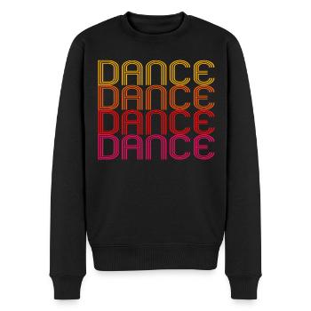 DANCE - Men's Premium Organic Jumper - black - Front - Nico (187cm)