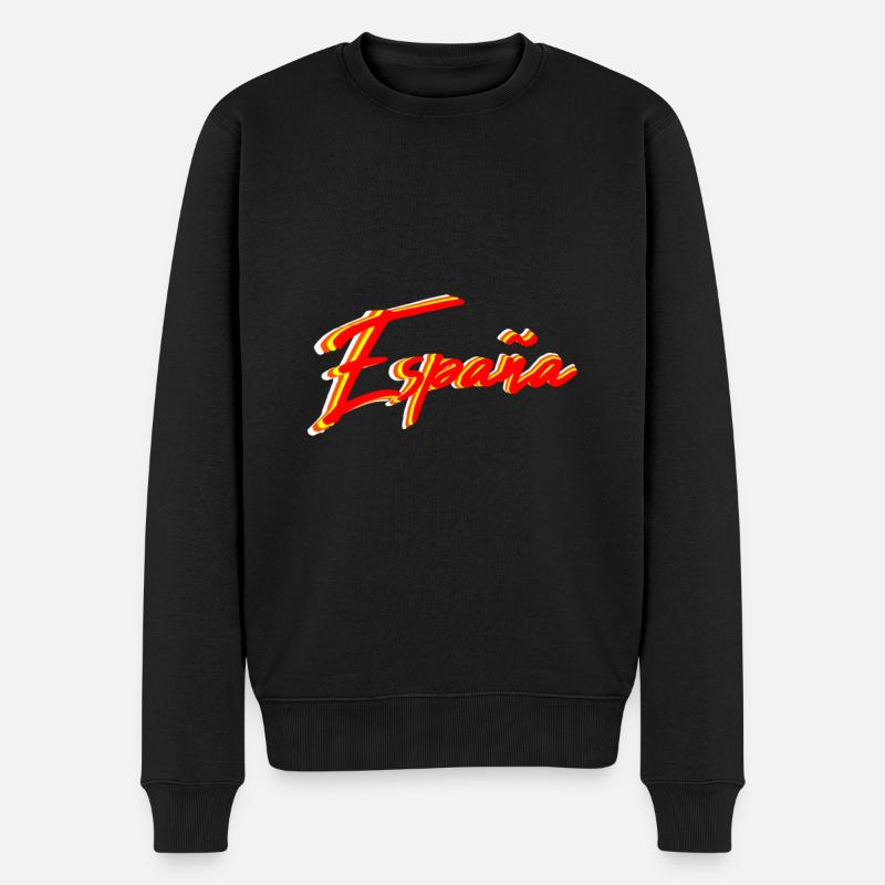 Espagne - Pull Premium bio Homme - noir