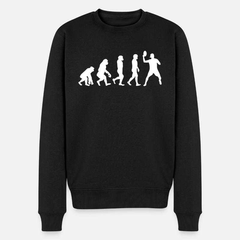 Évolution du disc golf - Pull Premium bio Homme - noir