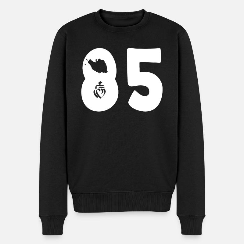 85 departement vendee - Pull Premium bio Homme - noir