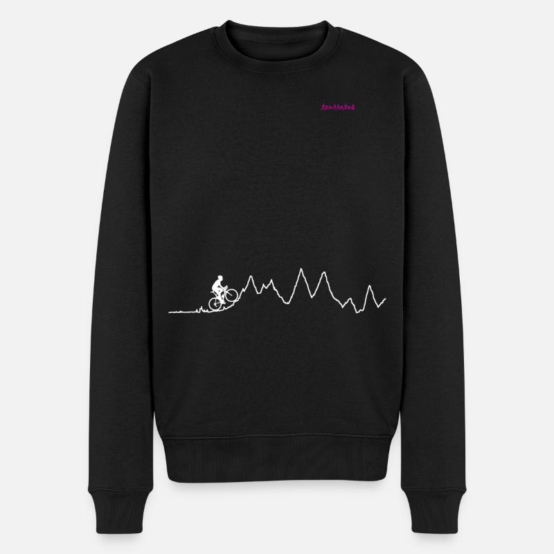 cyclisme - Pull Premium bio Homme - noir