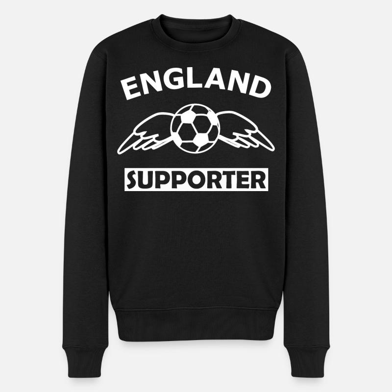 Angleterre Football Fan - Pull Premium bio Homme - noir