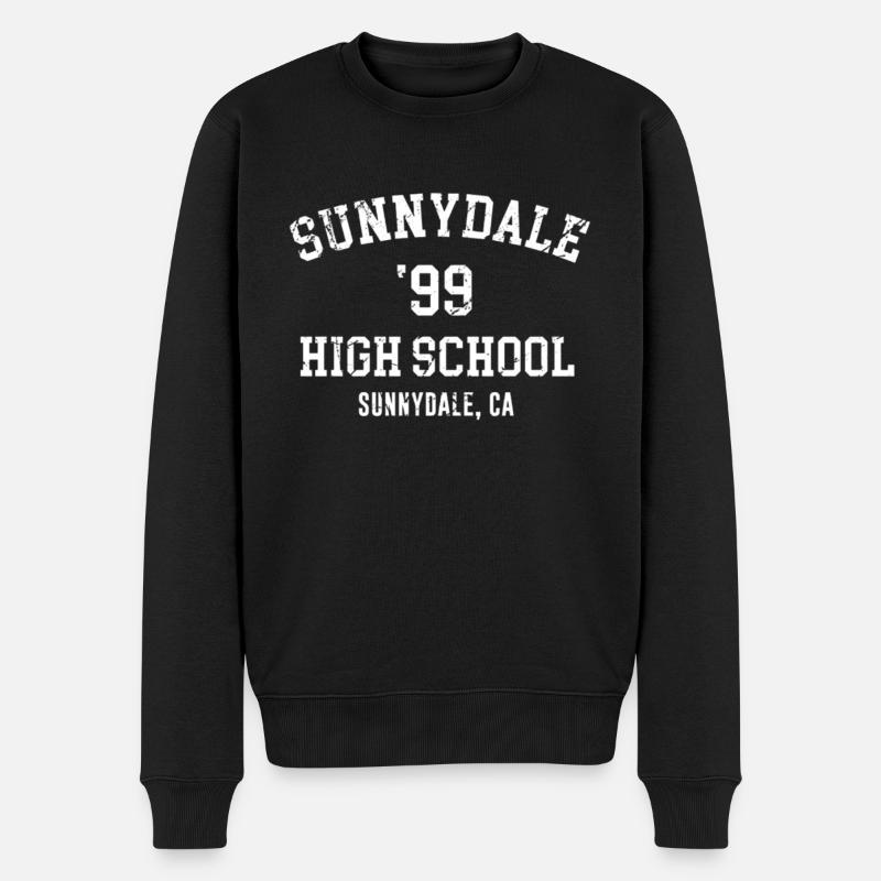 Sunnydale - Pull Premium bio Homme - noir