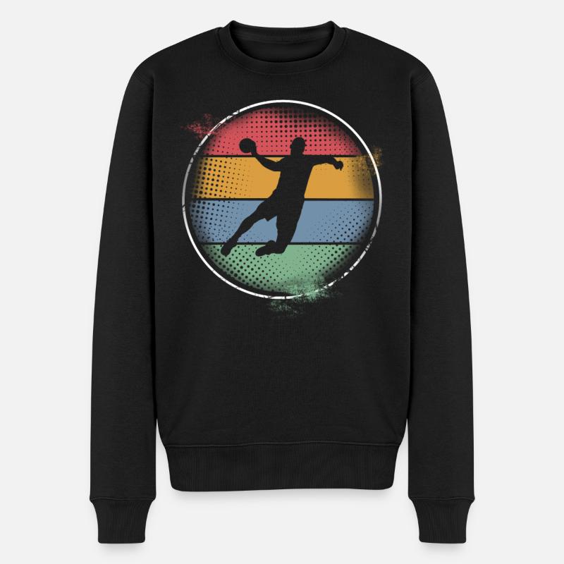 Handball - Pull Premium bio Homme - noir