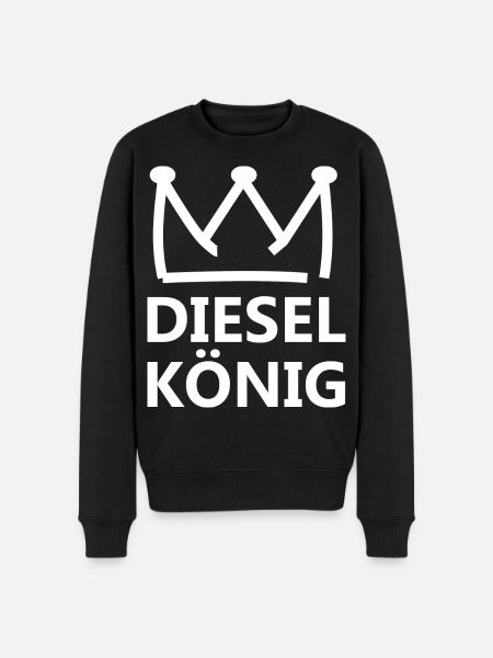 Diesel King - Men's Premium Organic Jumper - black