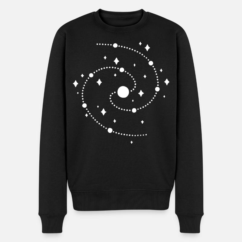 étrange galaxie - Pull Premium bio Homme - noir