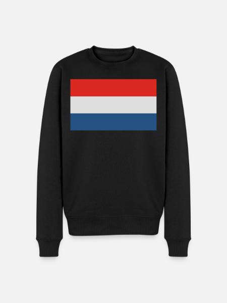 Holland - Men's Premium Organic Jumper - black