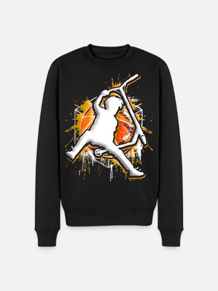 Scooter - Stuntscooter - Trottinette - Tretroller - Men's Premium Organic Jumper - black