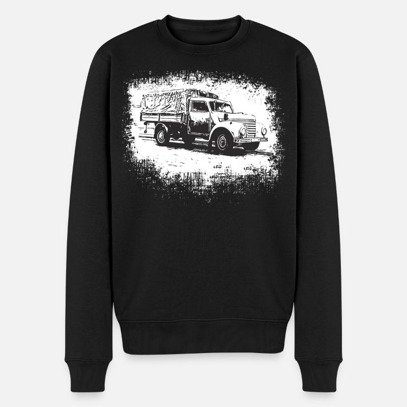 Framo Barkas V 901/2 - Männer Premium Bio Pullover - Schwarz