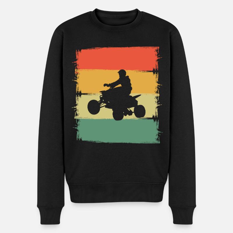 Quad - Pull Premium bio Homme - noir