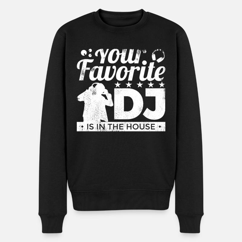 DJ préféré - Pull Premium bio Homme - noir