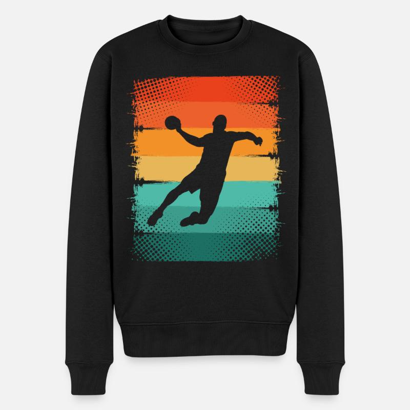 Handball - Pull Premium bio Homme - noir