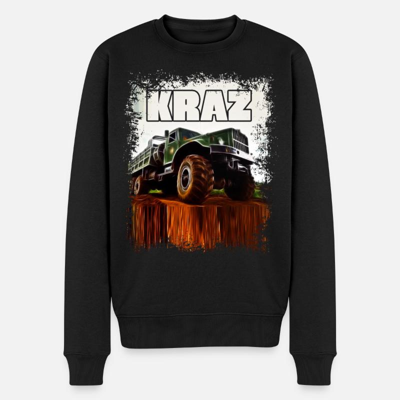 KRAZ - Pull Premium bio Homme - noir