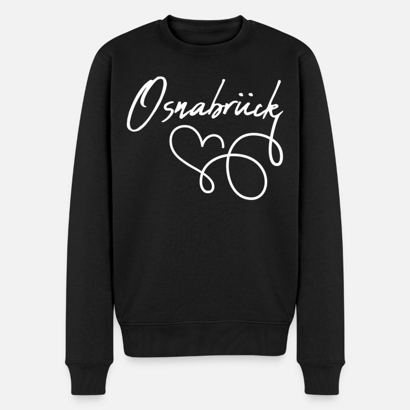 Cœur d’Osnabrück - Pull Premium bio Homme - noir