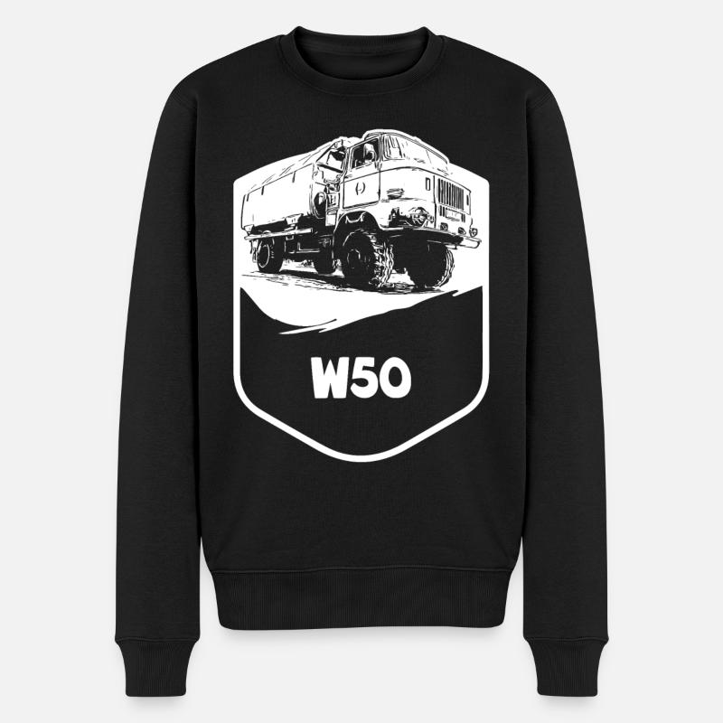 W50 | RDA | Camions | CGPI - Pull Premium bio Homme - noir