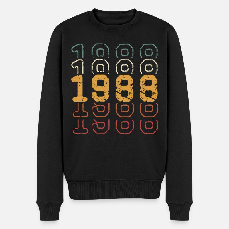 1988 - Pull Premium bio Homme - noir