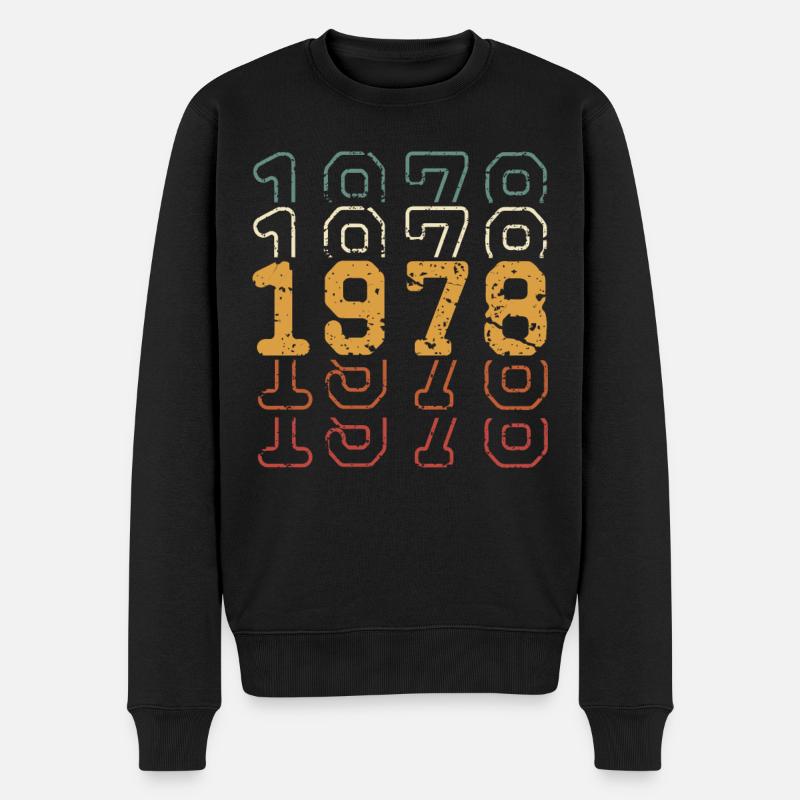 1978 - Pull Premium bio Homme - noir