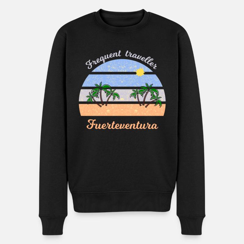 Fuerteventura Vacances - Pull Premium bio Homme - noir