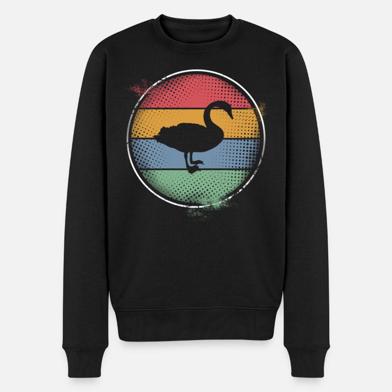 Cygne - Pull Premium bio Homme - noir