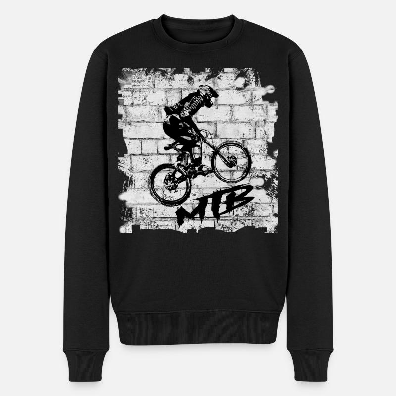 Vélo VTT - Pull Premium bio Homme - noir