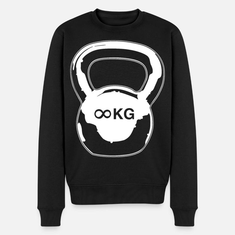 Kettlebell - Pull Premium bio Homme - noir