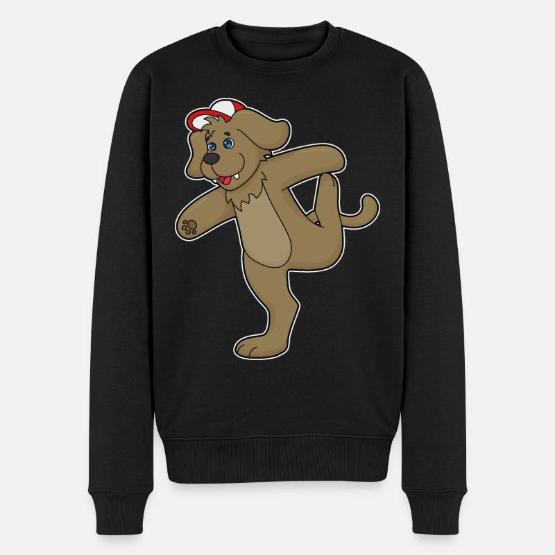 Yoga canin Gymnastique - Pull Premium bio Homme - noir