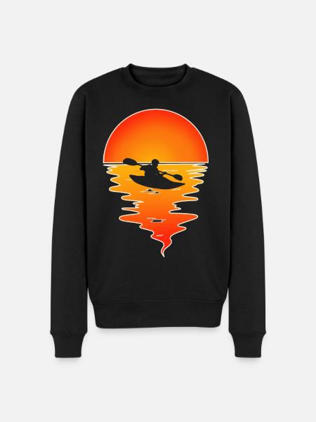 Kayak Kayaker Kayaker - Men's Premium Organic Jumper - black