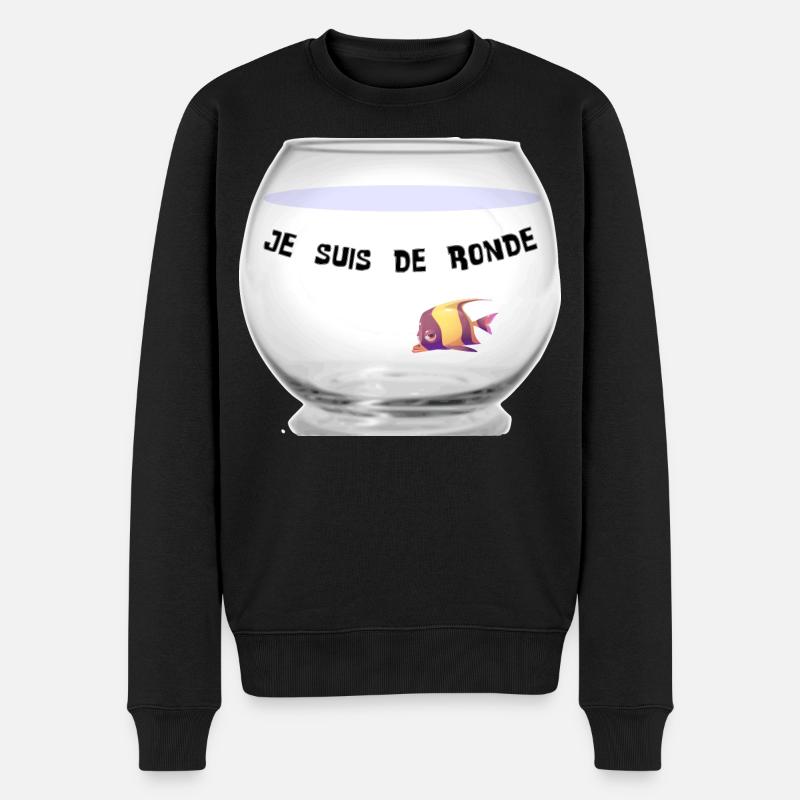 Poisson - Pull Premium bio Homme - noir