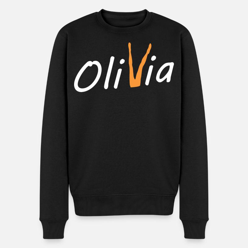 Olivia Bein - Pull Premium bio Homme - noir