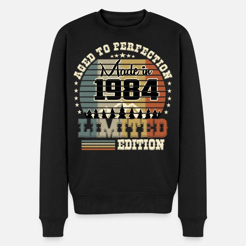 Édition limitée 1984 - Pull Premium bio Homme - noir