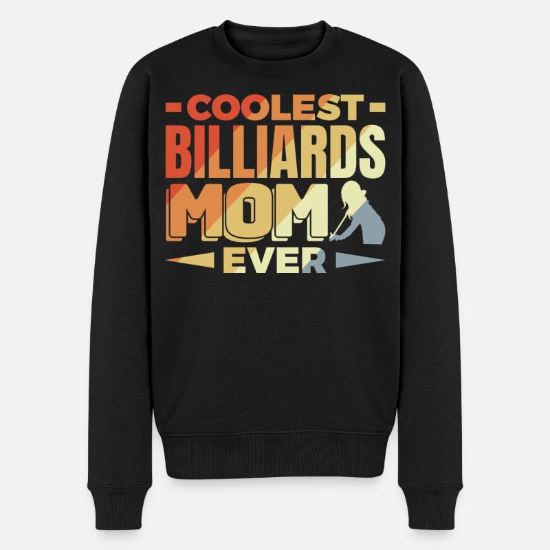 Maman Billard - Pull Premium bio Homme - noir