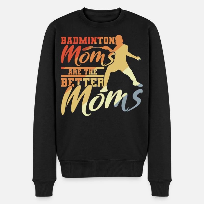 Mère de badminton - Pull Premium bio Homme - noir